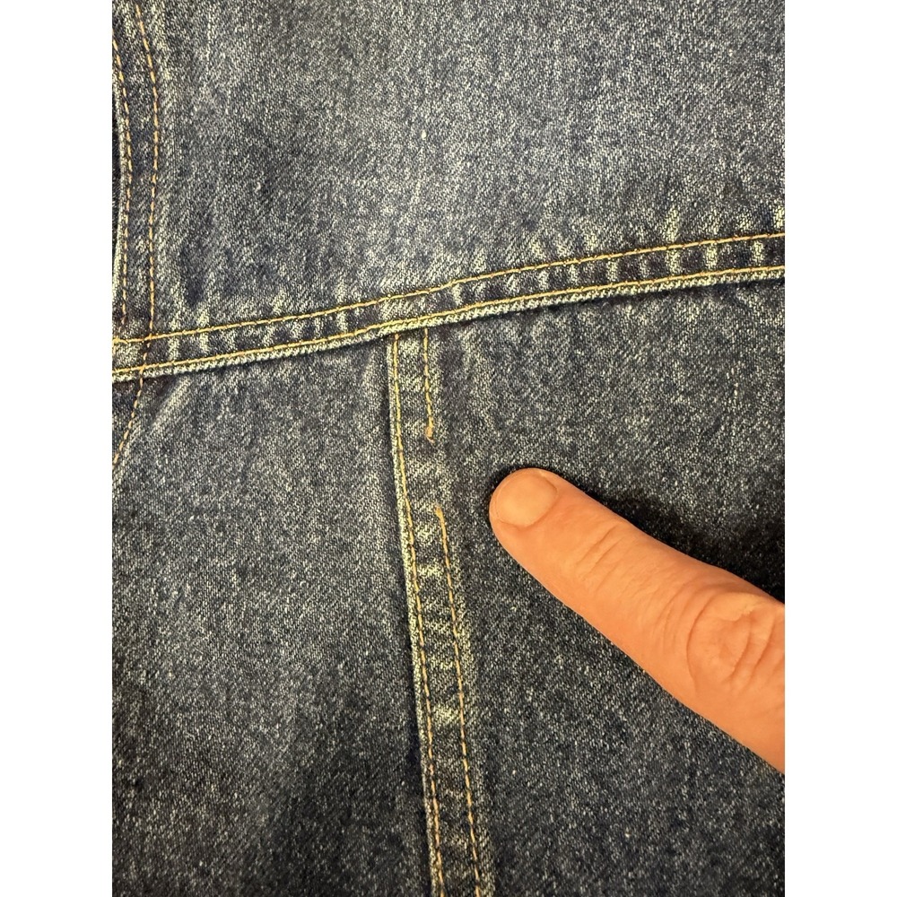 GAP 1969 Denim Jacket Woman's Size L Icon Style Blue Medium (READ) - Picture 9 of 9